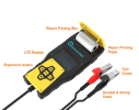 12V 24V Car Battery Load Tester 100-2000 CCA Load Test Built-in Printer Charging Start Alternator Test Light Truck Ship Motorcycle SUV Yacht Battery D