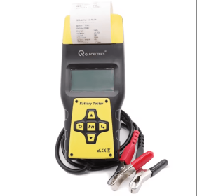 12V 24V Car Battery Load Tester 100-2000 CCA Load Test Built-in Printer Charging Start Alternator Test Light Truck Ship Motorcycle SUV Yacht Battery D