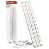 Hyper Tough 16" Under Cabinet Lights with Hand Wave Technology (Set of 3), Plug In