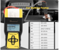 12V 24V Car Battery Load Tester 100-2000 CCA Load Test Built-in Printer Charging Start Alternator Test Light Truck Ship Motorcycle SUV Yacht Battery D