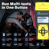 12V 24V Car Battery Load Tester 100-2000 CCA Load Test Built-in Printer Charging Start Alternator Test Light Truck Ship Motorcycle SUV Yacht Battery D
