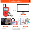 12V Motorcycle Battery Load Tester Lead Acid Battery 100-2000 CCA Load Test Lithium Battery 10-1000 Auto Truck Motorcycle SUV Yacht Scooter Cutting Ma