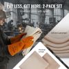 VEVOR Welding Blanket 2 Packs, 4FT x 6FT Heat Treated Welding Blanket, Up To 998¬∞F Heat Resistant Blanket Set, Heavy-Duty Fiberglass Flame Retardant