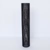 24 inch√ó50 ft Black Vinyl Coated Hardware Cloth, 21 Gauge 1/4 inch Black PVC Hardware Cloth, Black Welded Wire Fence Supports Poultry-Netting Cage-Ho