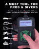 Portable Vehicle Battery Analyzer Vehicle Battery Monitor LED Display Test 12V Battery Internal Resistance Voltage CCA Battery Capacity and Battery Lo