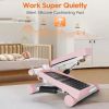 Steppers for Exercise, Stair Stepper with Resistance Bands, Mini Stepper with 330LBS Loading Capacity, Hydraulic Fitness Stepper with LCD Monitor, No
