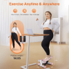 Steppers for Exercise, Stair Stepper with Resistance Bands, Mini Stepper with 330LBS Loading Capacity, Hydraulic Fitness Stepper with LCD Monitor, No