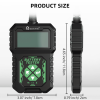 Portable Vehicle Battery Analyzer Vehicle Battery Monitor LED Display Test 12V Battery Internal Resistance Voltage CCA Battery Capacity and Battery Lo