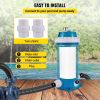 VEVOR Pool Cartridge Filter, 50Sq. Ft Filter Area Inground Pool Filter, Above Ground Swimming Pool Cartridge Filter System w/Polyester Cartridge,Corro