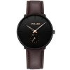 2023 Mens Fashion Minimalist Watches Men Business Casual Quartz Watch Simple Male Stainless Steel Mesh Band Clock reloj hombre