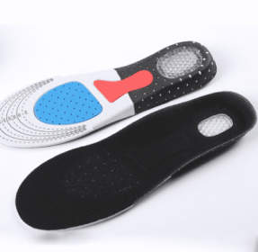 Thickened Sports Breathable Shock Absorption Insole (style: M)