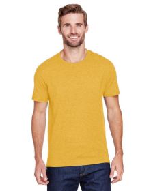 Adult Premium Blend Ring-Spun T-Shirt - J NAVY - S (Color: MUSTARD HEATHER, size: L)