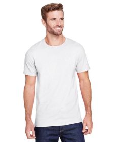 Adult Premium Blend Ring-Spun T-Shirt - J NAVY - S (Color: White, size: XL)
