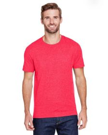 Adult Premium Blend Ring-Spun T-Shirt - J NAVY - S (Color: FIERY RED HTHR, size: 2XL)