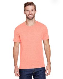 Adult Premium Blend Ring-Spun T-Shirt - J NAVY - S (Color: PEACH, size: XL)