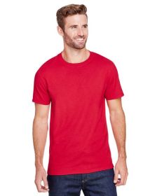 Adult Premium Blend Ring-Spun T-Shirt - J NAVY - S (Color: TRUE RED, size: M)