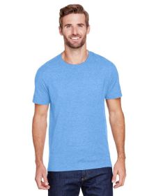 Adult Premium Blend Ring-Spun T-Shirt - J NAVY - S (Color: CAROLINA HEATHER, size: 3XL)