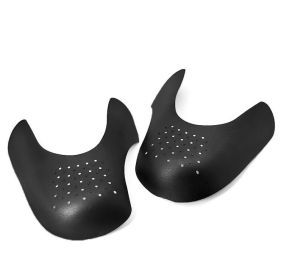 Shoe Shield Shoe Protectors 1 Pair, Anti-wrinkle Breathable Shoe Crease Guard For Sneaker And Casual Shoes, Shoe Accessories (Color: Black For Men)