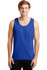 Gildan Ultra Cotton 100% US Cotton Tank Top 2200 (Color: ROYAL, size: M)