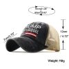 Trump 2024 American Presidential Hat Make America Great Again Hat Donald Trump Republican Hat Cap MAGA Embroidered Mesh Cap